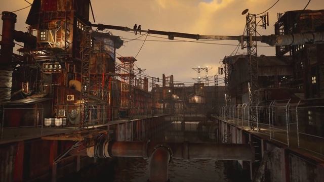 Industrial Riverside - Environment Art Showcase - Brendan Castellan смотреть онлайн