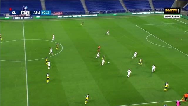 Головин отдал предголевую передачу! "Монако" вышел в 1/2 Кубка!