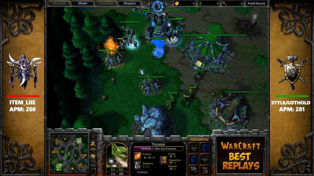 WarCraft 3 Best Replays 36 Выпуск (Репка) смотреть онлайн