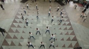 Флешмоб Минск вокзал