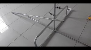 Крутая, мощная и красивая стойка - штатив для софтбокса своими руками за 5 минут. Высота 3 метра.