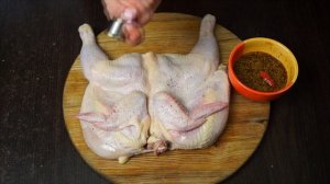 ?Цыпленок запеченный в духовке/пальчики оближешь!!!