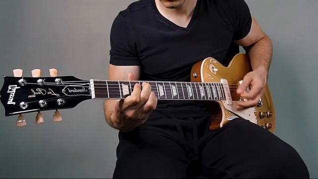 Gibson Les Paul Standard Gold top '50s P-90 and Fender Pro Reverb 1973 смотреть онлайн