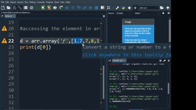 What is Array in python - python tutorial in Hindi part #12