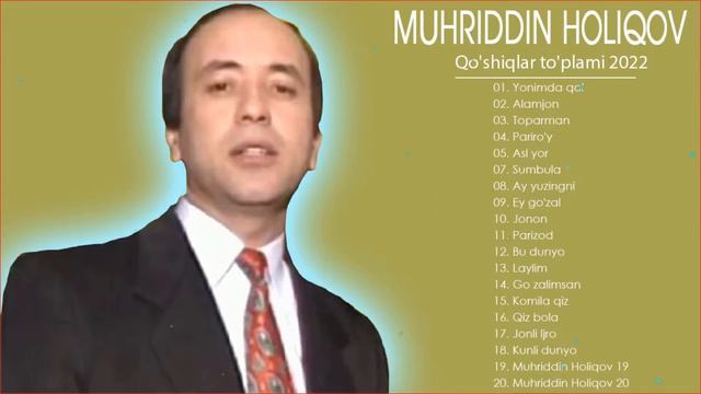 Muhriddin Holiqov Jonli ijro albom 2022 - Мухриддин Холиков Жонли ижро альбом 2022