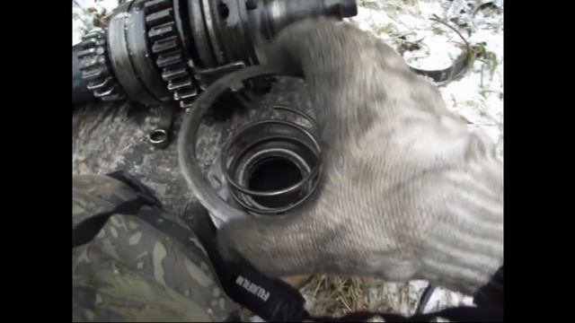 Трактор МТЗ 82 Ремонт редуктора пускача смотреть онлайн