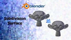 Blender 2.83 Subdivision Surface Modifier на русском.