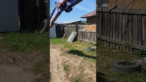 Миниэкскаватор Mitsubishi MM40SR, проверка давления насоса.