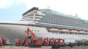 Diamond Princess во Владивостоке