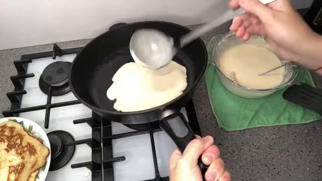 Домашние #блины из молока, яиц и муки