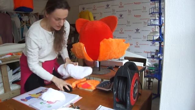 Как сделать ростовую куклу | Изготовление ростовых кукол | iclowns.ru | часть 2