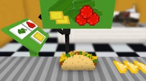 Monster School: WORK AT SANDWICH PLACE! - Minecraft Animation