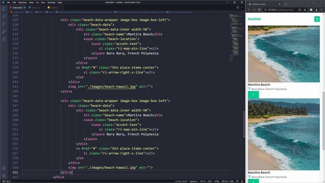 Build A Responsive Travel Website With HTML, CSS, and JavaScript  | Full Tutorial