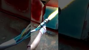 Газопламенное напыление полимерной порошковой краски