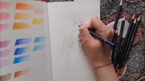 Начинаю скетчбук SKETCHMARKER