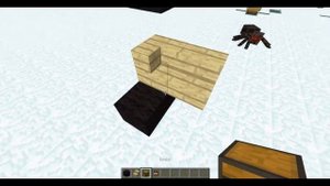 Рабочий маленький сундук в Minecraft (без модов)
