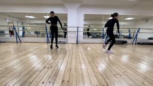 Kamila Valieva (RUS) & Sofia Akatieva (RUS) - Dance Practice with Alexei Zheleznyakov