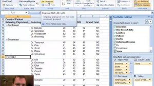 Excel Video 5 Grouping Text in Pivot Tables