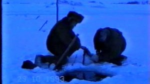 Осенняя рыбалка на налима. Среднеколымск 1993г
