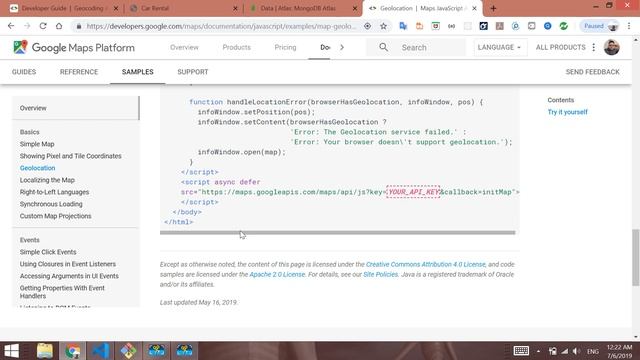 #86 - Geolocation API