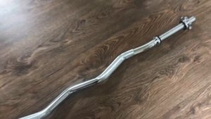 Гриф для штанги W-образный 120 см