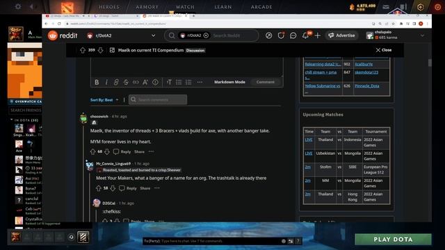 Gorgc reacts to Maelk addressing current TI Compendium 2023 смотреть онлайн