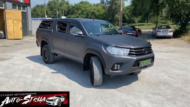 Toyota Hillux. Защита кузова под охоту.