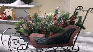 новогодние игрушки своими руками для уличных елок