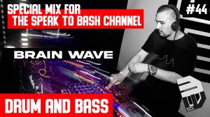 BRAIN WAVE -Special mix for the SPEAK TO BASH Channel #44 -Drum and Bass