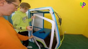 Строим детскую машинку -автобус часть 2