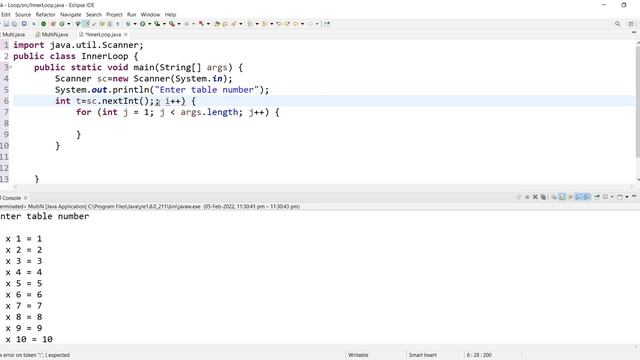 Java Program Day-8 [ For Loop Eg.. ]#java #bsktrending #fullstack #javaprogramming #install #gaming смотреть онлайн