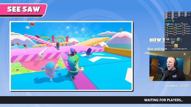 Just A Light-Hearted Game of Fall Guys. YEP. No Malding here. Ep.5 смотреть онлайн