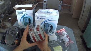 Полнолицевая маска из Китая реплика 3м 6800