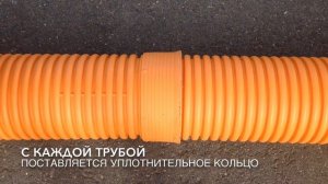 Плотность соединения раструбной гофрированной трубы Corex