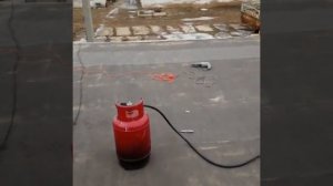 Наплавляемая кровля зимой.