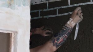 DIY: Кирпичная стена своими руками / Кирпичная стена из штукатурки / LOFT Имитация Кирпича