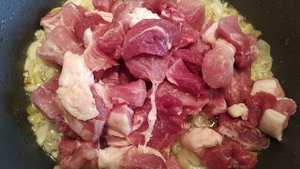 Жаркое из свинины с картофелем