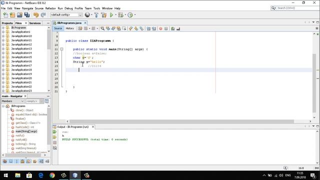 Java Dərsləri - 4 Dəyişkənlər:boolean,char,String смотреть онлайн