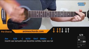 Attack on Titan Season 2 OP - Shinzou wo Sasageyo! Acoustic Guitar Lesson [Tutorial + TAB + CHORDS]