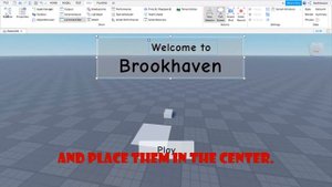 HOW TO MAKE THE BROOKHAVEN INTRO | ROBLOX STUDIO 2021