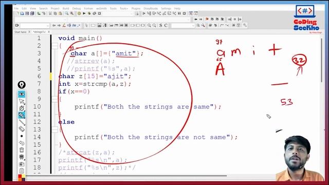 71. Comparing Strings with ASCII Codes in C: Understanding strcmp()