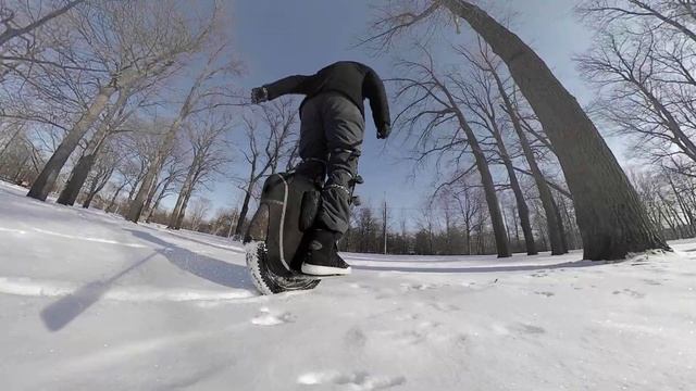 Gotway MSX 100v snow ride / катание по снегу на супиксе 100в смотреть онлайн