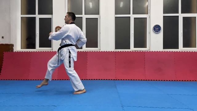 Пумсе 3 - Тегук сам джанг / Poomsae 3 - Taeguk Sam Jang смотреть онлайн