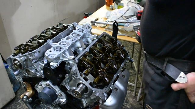 Galant 8 кузов EA5A ремонт двигателя 6A13. Часть 21-я. смотреть онлайн