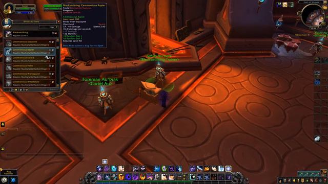 Shadowlands Blacksmithing Trainer Location WoW (Smith Au'berk)