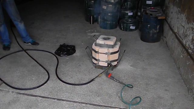 Плавка алюминия в минипечке смотреть онлайн