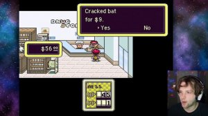 fighting children with a baseball bat (earthbound 2)