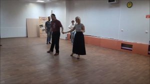 Кросс-степ вальс, 1-2 урок ст группы 2019