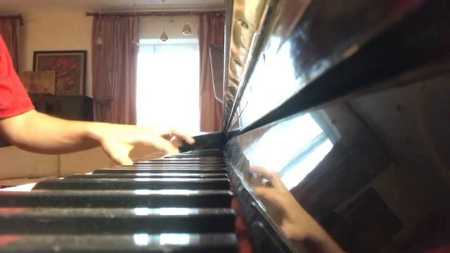 Этюд Черни, левая рука смотреть онлайн