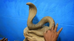 How to make snake with clay | clay modelling snake | clay modelling